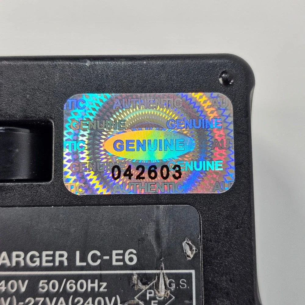 Canon LC-E6 Battery Charger for LP-E6 LP-E6N EOS 5D 6D 7D 60D 70D 80D R5 R6